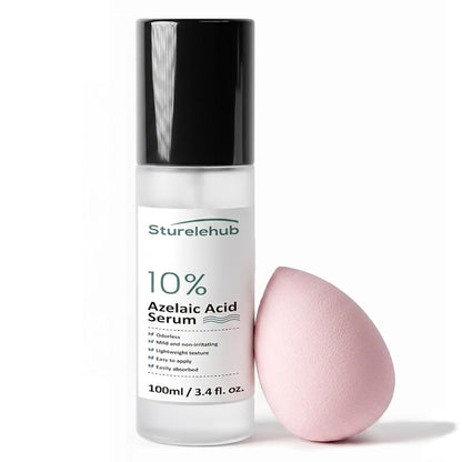 Azelaic Acid 10% Serum, 3.4 Fl. Oz. / 100Ml, Azelaic-Acid-Serum for Reducing Facial Redness and Face